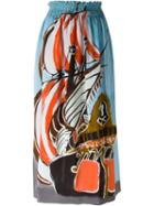 Tsumori Chisato Fantasy Print Full Skirt