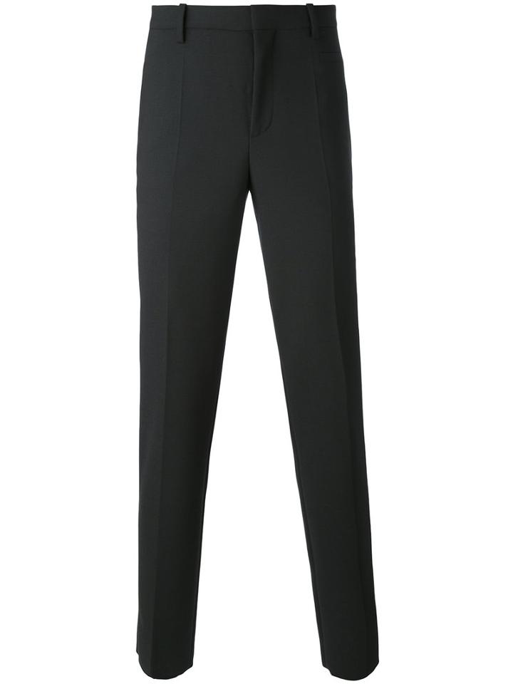 Neil Barrett - Tailored Trousers - Men - Cotton/elastodiene/polyester/virgin Wool - 50, Black, Cotton/elastodiene/polyester/virgin Wool