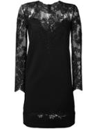 Ermanno Scervino Short Lace Dress, Women's, Size: 44, Black, Polyamide/spandex/elastane/viscose