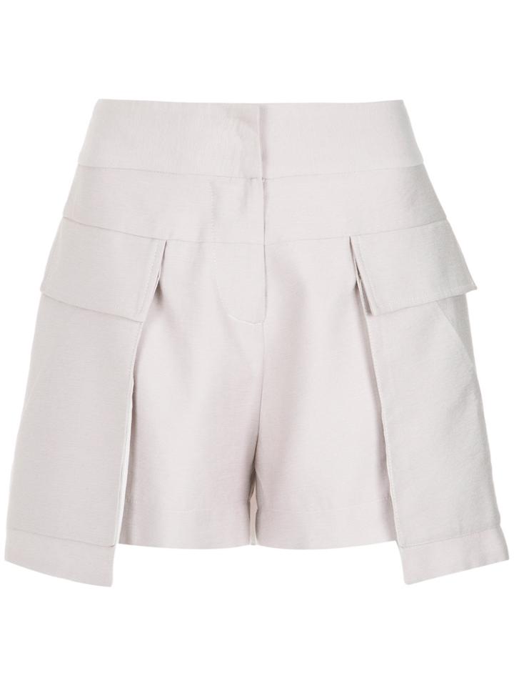 Giuliana Romanno Pockets Shorts - Nude & Neutrals