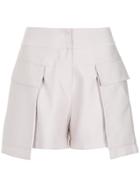 Giuliana Romanno Pockets Shorts - Nude & Neutrals