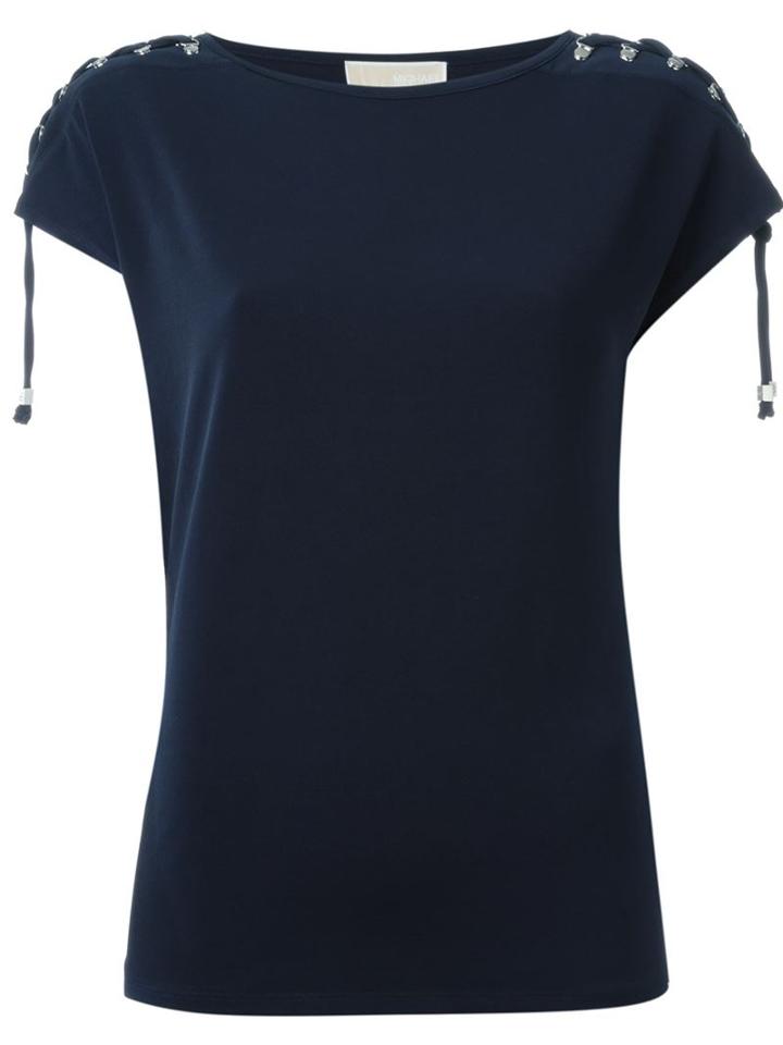 Michael Michael Kors Lace-up Detail Top