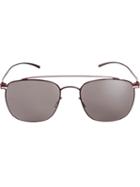 Mykita 'mykita X Maison Margiela' Sunglasses, Men's, Red, Metal (other)/acetate