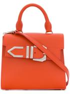 Versus Iconic Buckle Tote - Yellow & Orange