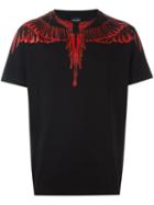 Marcelo Burlon County Of Milan 'el Pluma' T-shirt, Men's, Size: Xs, Black, Cotton