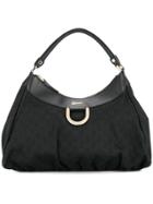Gucci Pre-owned Gg Pattern Hand Bag - Black