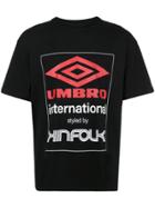 Kinfolk X Umbro Logo T-shirt - Black