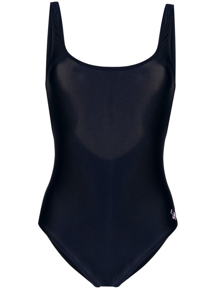 Maison Kitsuné One-piece Swim Suit - Blue