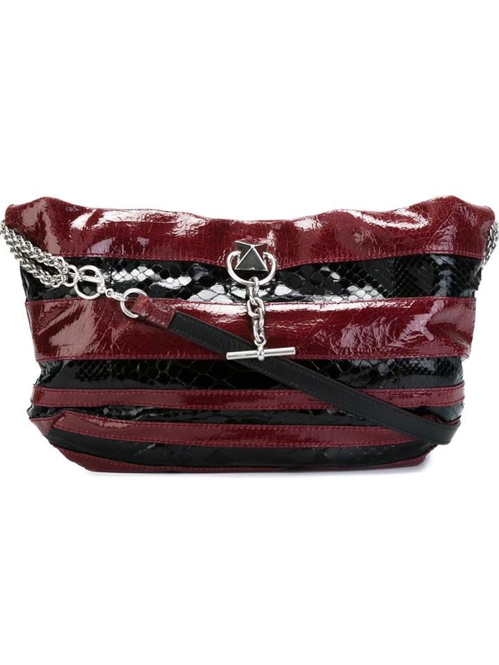 Sonia Rykiel Striped Crossbody Bag