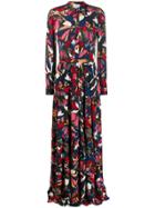 Ba & Sh Cora Maxi Shirt Dress - Blue