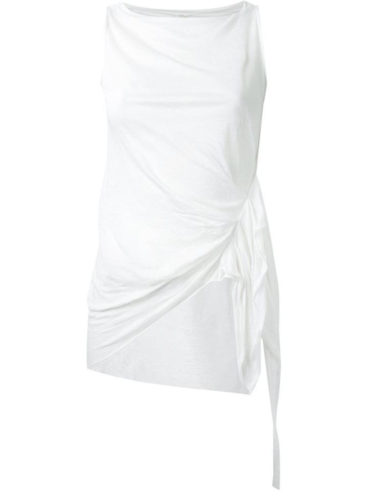 Forme D'expression 'pleated' Tank Top - White