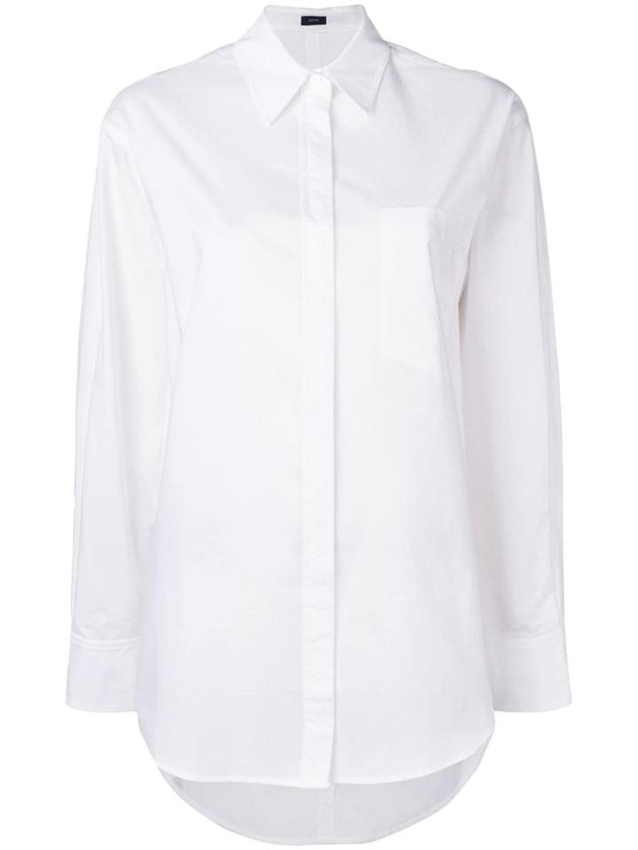 Joseph Chest Pocket Shirt - White
