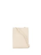 Jil Sander Braided Strap Shoulder Bag - White