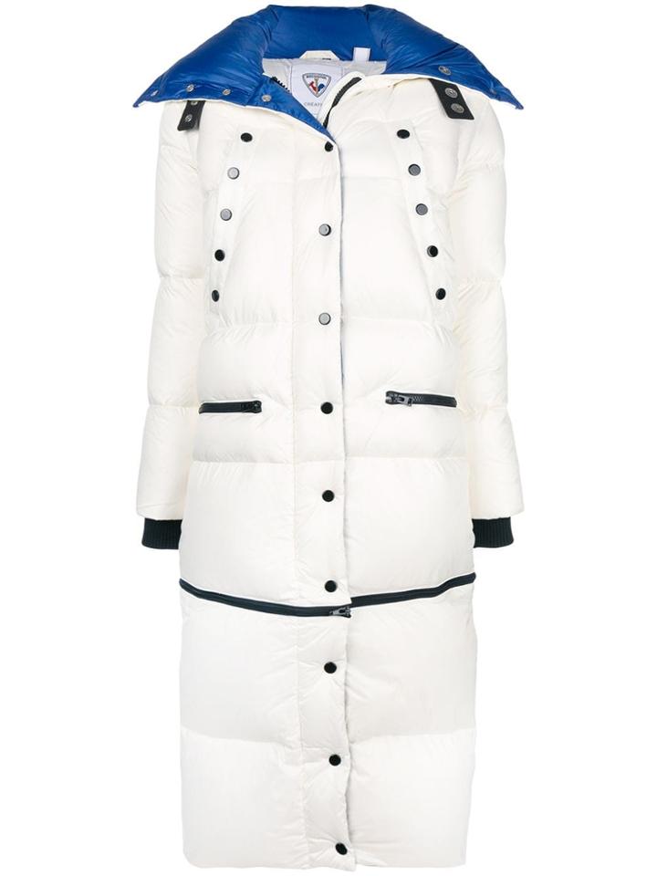Rossignol Long Puffer Coat - White
