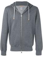 Eleventy Hooded Jacket - Grey