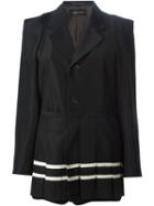 Comme Des Garçons Vintage Skirted Jacket, Women's, Size: Medium, Black