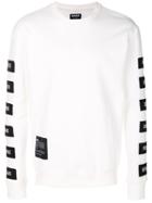 Newams Multi Patch Sweatshirt - White