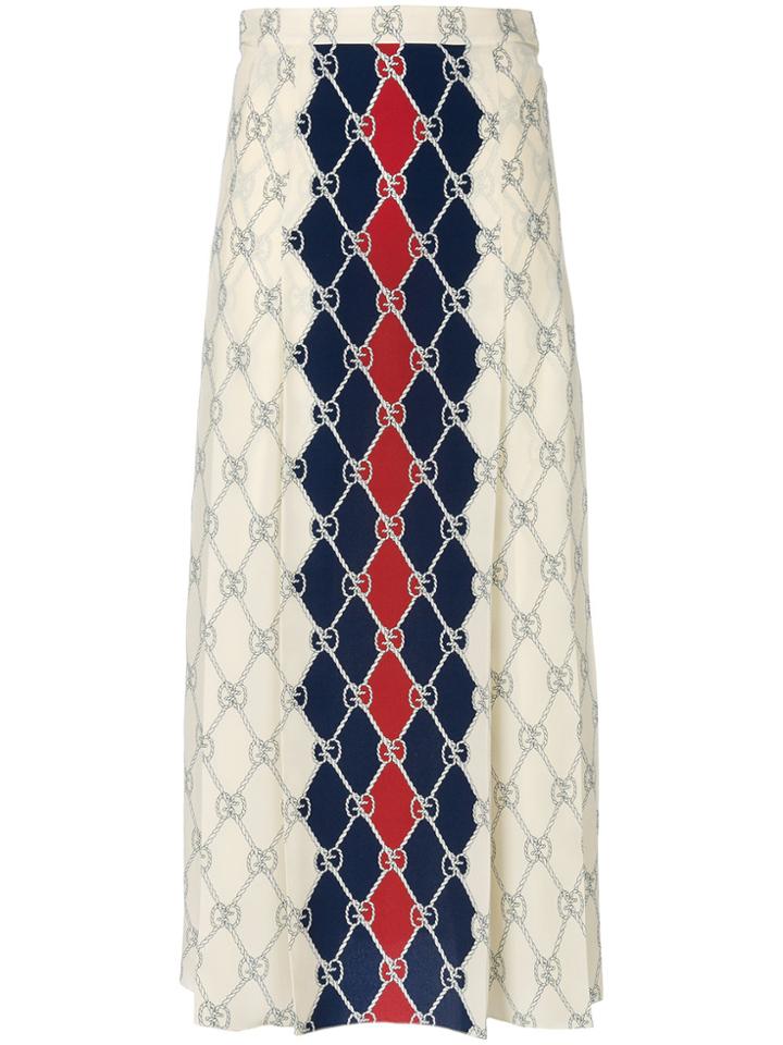 Gucci Gucci Rhombus Skirt - Nude & Neutrals