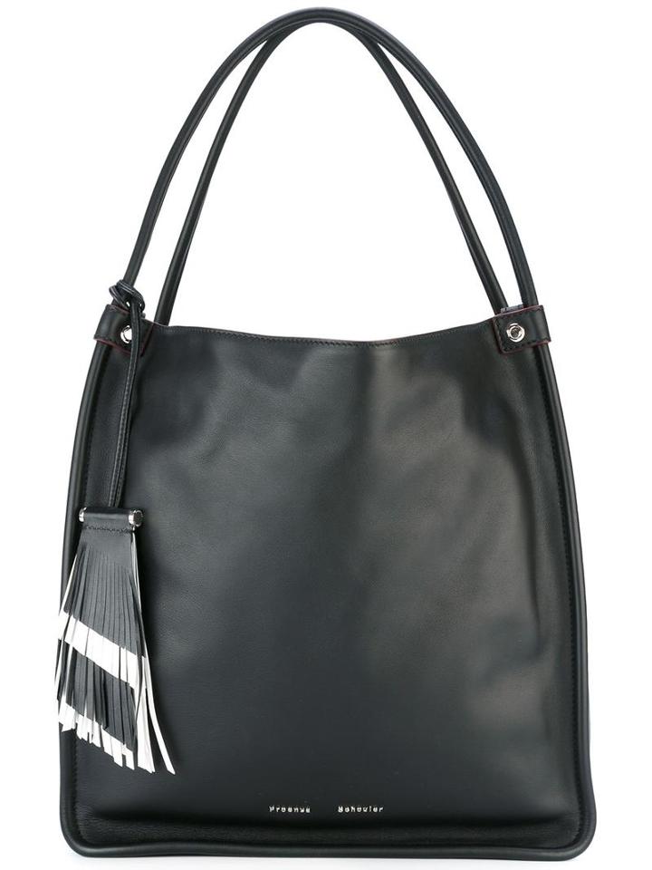 Proenza Schouler Medium Shopper Tote, Black, Calf Leather