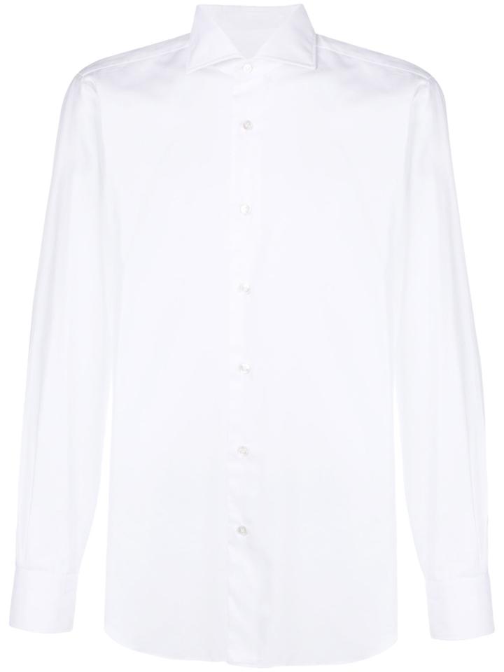 Barba Classic Smart Shirt - White