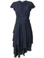 Lardini Antares Tiered Dress - Blue