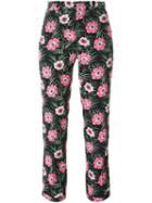 Marni Floral Print High Waist Trousers
