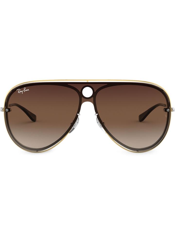 Ray-ban Ray-ban Rb3614n1480r 909613 Silver/gold Metals & Alloys->metal