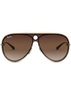 Ray-ban Ray-ban Rb3614n1480r 909613 Silver/gold Metals & Alloys->metal