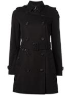Burberry Kensington Trench Coat - Black
