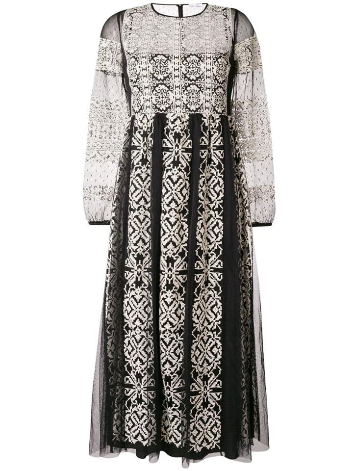 Red Valentino Qr0va10e43l0na - Black