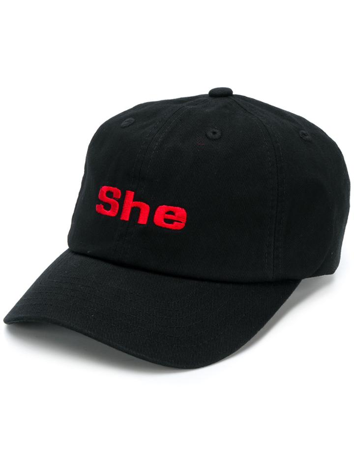 Misbhv She Baseball Cap - Black
