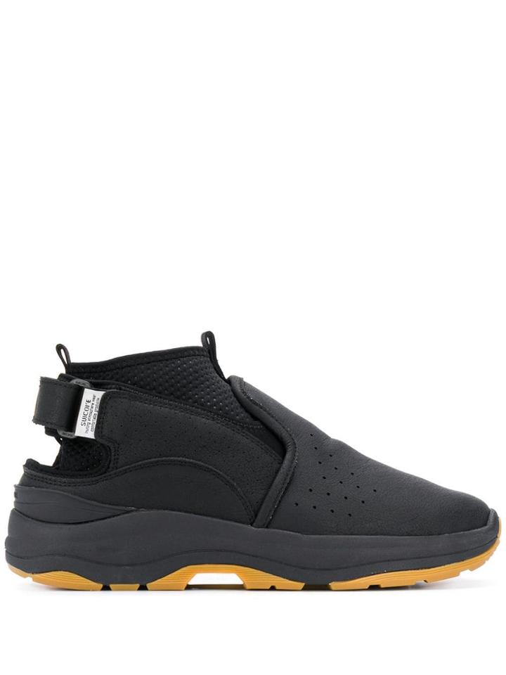 Suicoke Suicoke Og169 001 Black Leather/fur/exotic Skins->leather