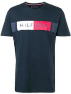 Tommy Hilfiger Classic Logo Print T-shirt - Blue