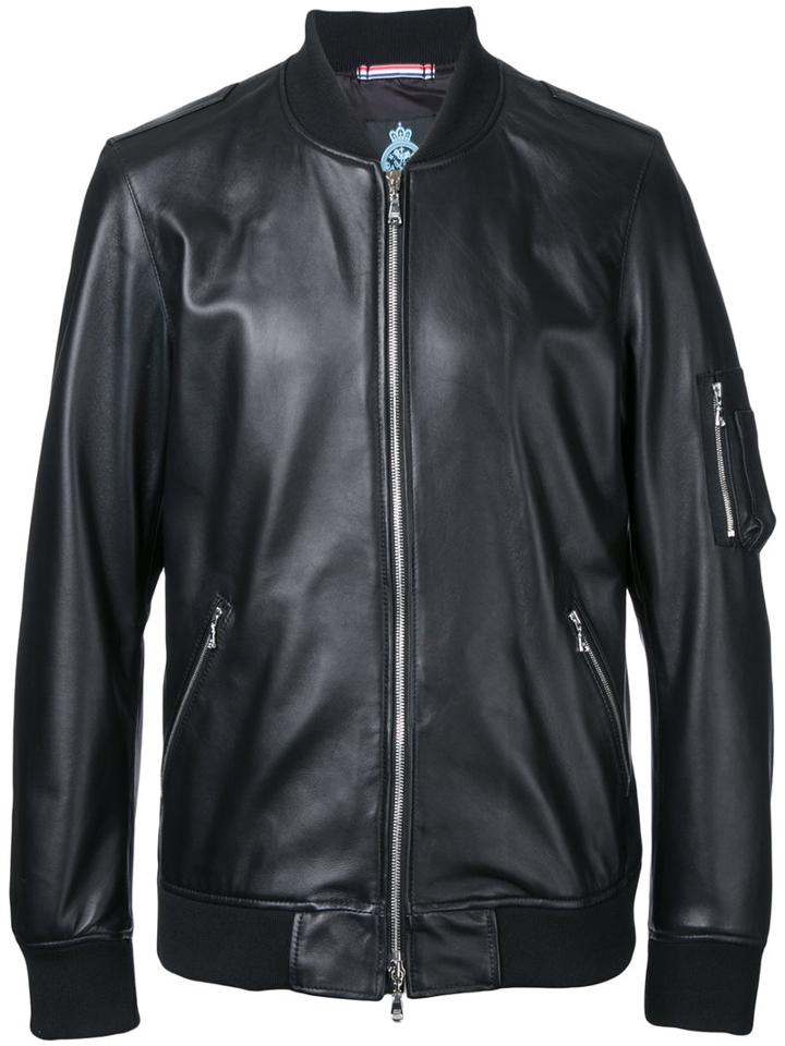 Guild Prime - Zip Up Jacket - Men - Lamb Skin - 3, Black, Lamb Skin