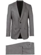Boss Hugo Boss Two Piece Suit, Men's, Size: 54, Grey, Spandex/elastane/cupro/cashmere/virgin Wool