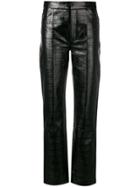 Toteme Straight High-waist Trousers - Black
