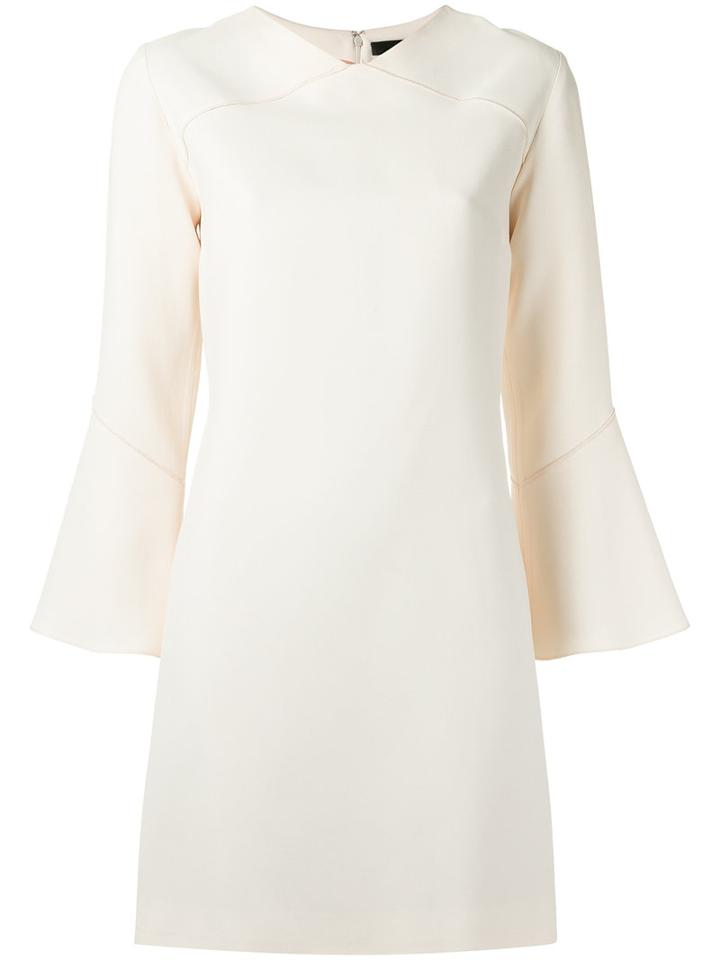 Talie Nk - Shift Dress - Women - Acetate/viscose - 36, Beige, Acetate/viscose