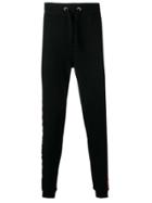 Alpha Industries Side Stripe Track Trousers - Black