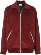 Rhude Corduroy Trapper Jaket - Red