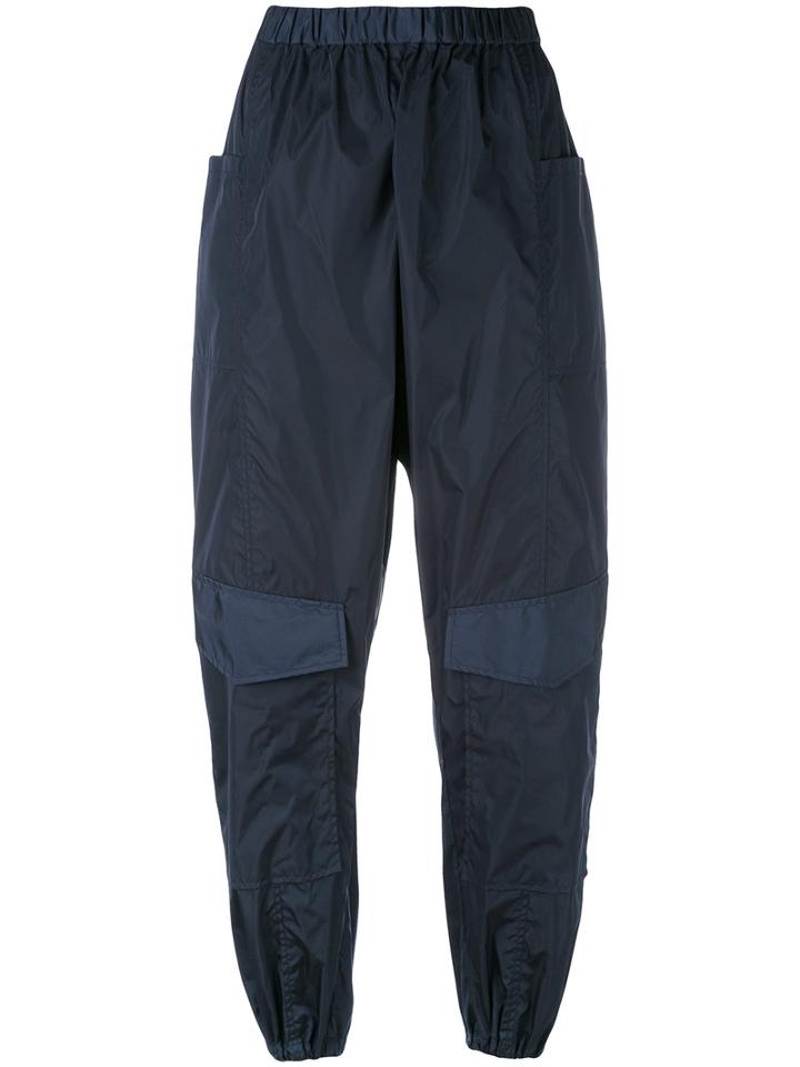 Chalayan - Balloon Trousers - Women - Polyamide - 40, Blue, Polyamide
