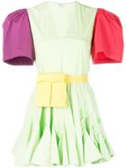 Rhode Resort Vivienne Color Block Dress - Green