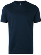 Eleventy - Classic Crewneck T-shirt - Men - Cotton - L, Blue, Cotton