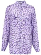 Amir Slama Jaguar Silk Shirt - Neutrals