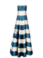 Sachin & Babi Sophane Stripe Slip Gown - Blue