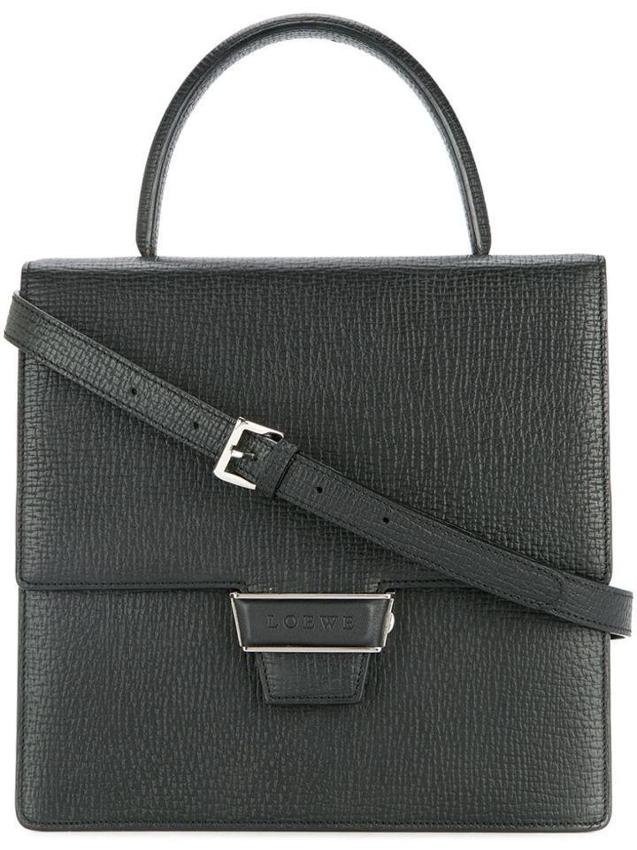 Loewe Vintage 2way Hand Bag - Black