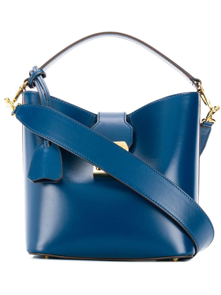 Mark Cross Murphy Small Tote Bag - Blue