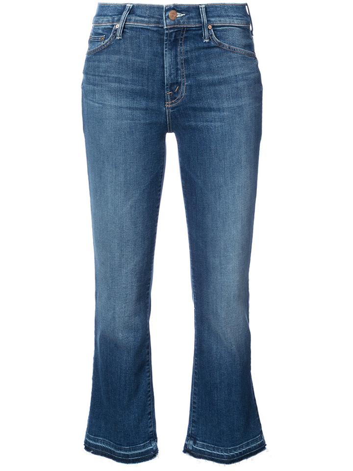 Mother - Medium Kitty Jeans - Women - Cotton/polyester/spandex/elastane - 25, Blue, Cotton/polyester/spandex/elastane