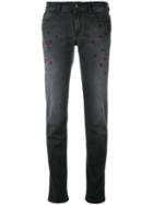 Just Cavalli Star Print Jeans, Women's, Size: 27, Black, Cotton/polyester/spandex/elastane/cotton