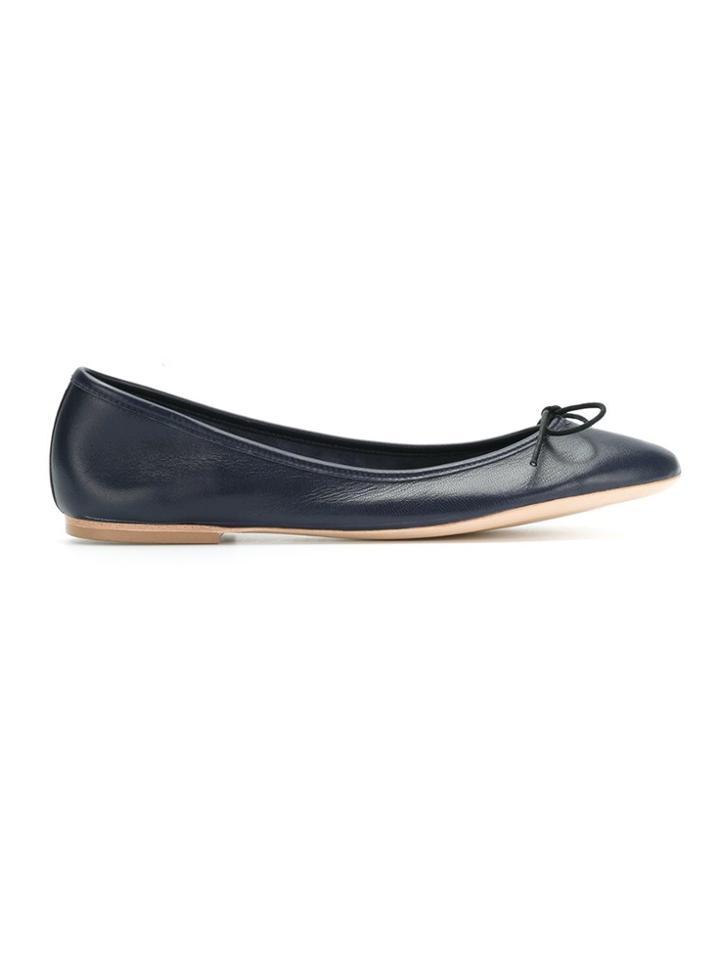 Sarah Chofakian Flat Ballerinas - Black
