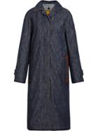 Mackintosh Dark Indigo Denim Coat D-wc008d - Neutrals